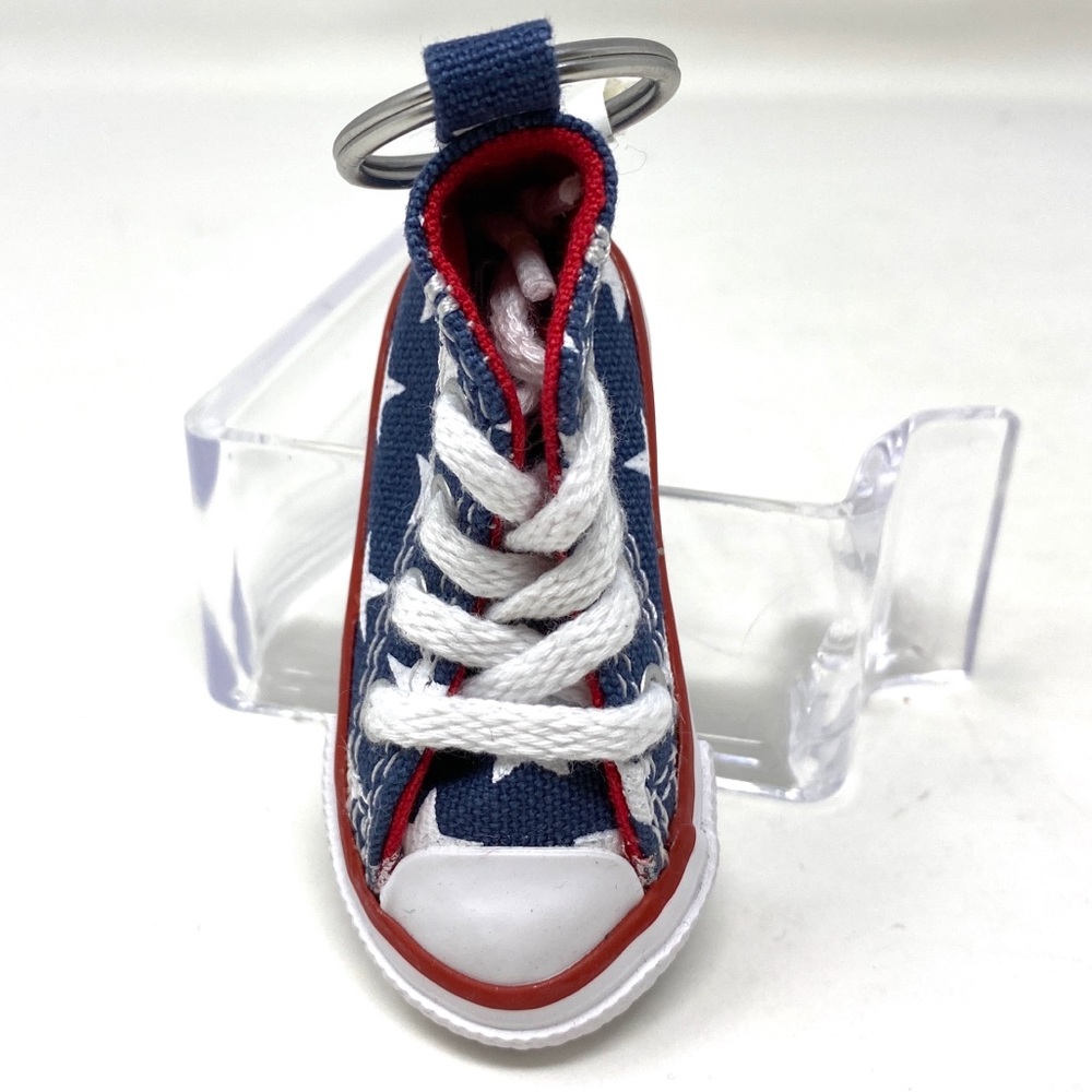 Converse Key Chain Ctas Sneaker Keychain Blue Star 022862147020 - Picture 4 of 8
